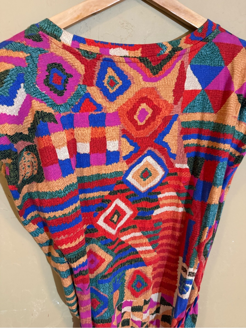 Farm Rio Summer Patches T-Shirt Dress Size XL - Picture 5 of 8